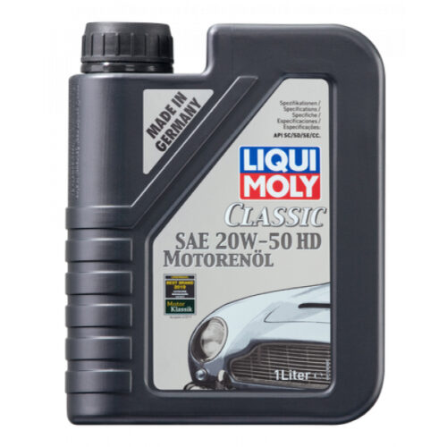 【LIQUI MOLY】CLASSIC MOTOR OIL SAE 20W-50 HD （クラシックモーターオイル）